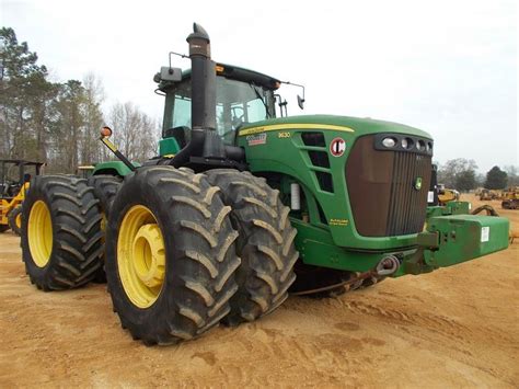John Deere 9630 Mfwd Farm Tractor Sn 002450 08 Yr Scraper Special