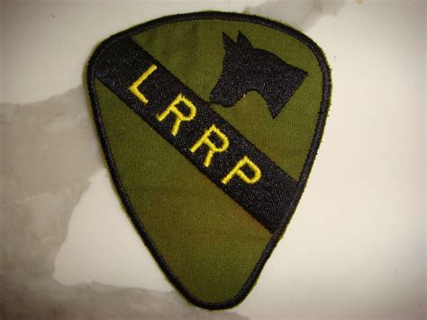 Us 1st Cavalry Division Lrrp Vietnam War Patch Ebay