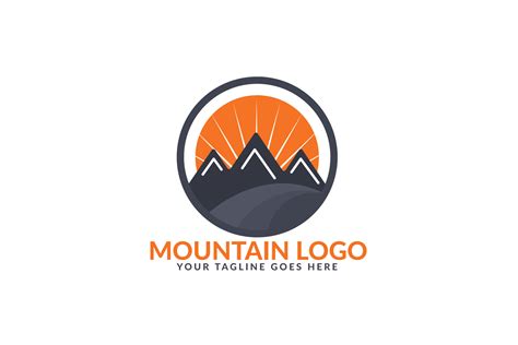 Mountain Logo Design Travel And Adventure Sign