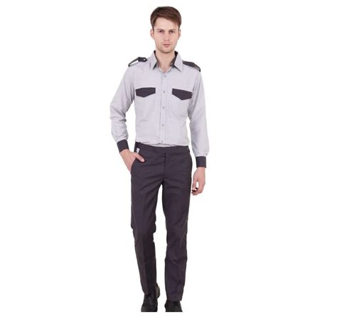 Poly Cotton Slim Fit Mens Security Uniform At Rs 900set In Chennai