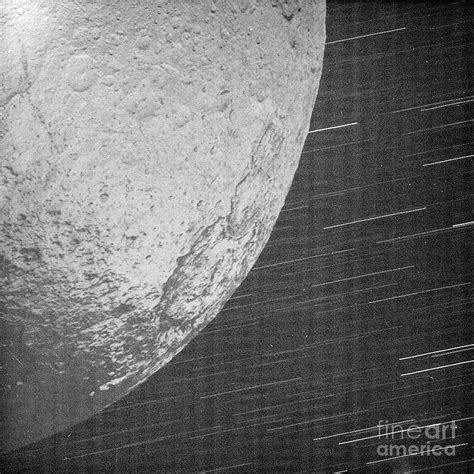 Saturns Moon Iapetus Photograph By Nasascience Photo Library Fine