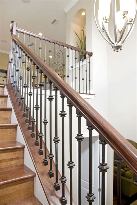 Bakerfield Luxury Homes Wrought Iron Stairs Wrought Iron Stairs