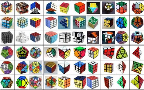 Виды Кубиков Рубиков Фото С Названиями —
