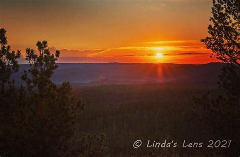 Black Hills Sunrise Fan Photofridayblack Hills And Badlands South Dakota