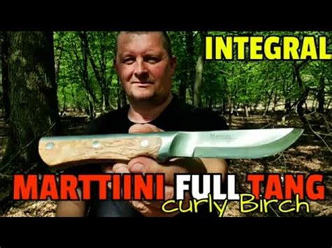Cheap knives, buy quality tools directly from china suppliers:vespa ripper knife,m390 satin blade handle:7075aluminum+cf,survival outdoor edc hunt tactical tool dinner kitchen knife enjoy ✓free. MARTTIINI FULL TANG Curly Birch Integral - YouTube