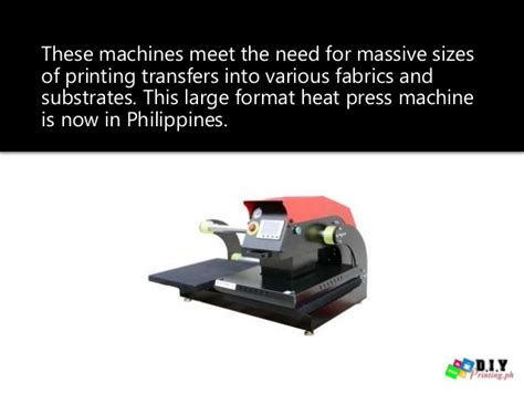 Best Large Format Heat Press Machine In Philippines