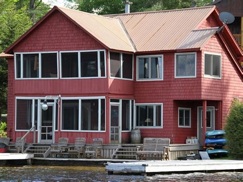 3848178ha Fourth Lake Waterfront House And 2 Cottages Ny