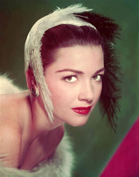 Gorgeous Color Photos Of Anne Baxter In The 1940s And 1950s ~ Vintage