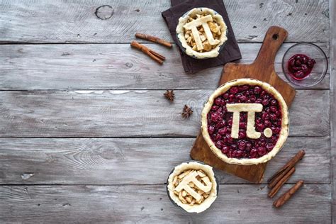 Pi Day Pies Stock Image Image Of Overhead Crust Cake 138266627