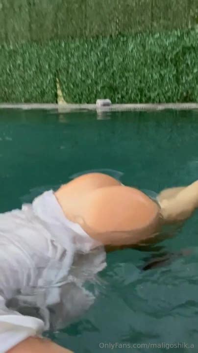 Anna Malygon Maligoshik A Nude Show Big Butt In Pool Onlyfans