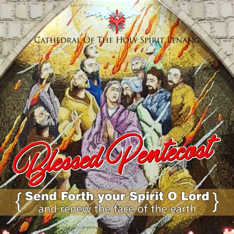 Peace And Blessings Of The Pentecost Be With You All Cathedral Of The