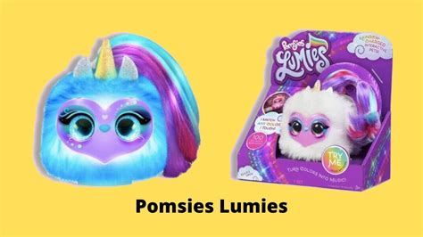 Pomsies Lumies Toy Unboxing Youtube