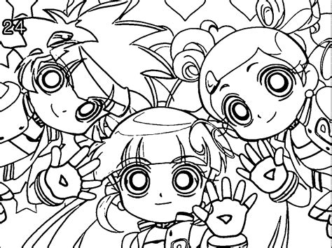 While coloring may not technically be art therapy (according to this psychologist and art therapist), it is a simple, fun, and beneficial way to harmonize the mind and body. Powerpuff Girls Cooling Coloring Pages - Kidsuki