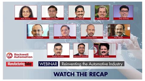 Webinar: Reinventing the Automotive Industry | Manufacturing Today