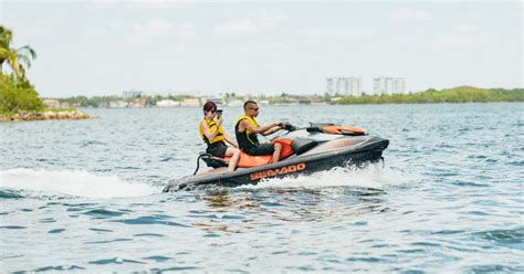 miami tour en bateau et en jet ski sur la baie getyourguide