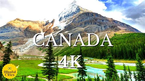 Canada 4k Blissful Cities With Relaxing Music Youtube
