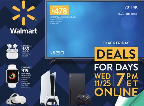 What Is Walmart's Black Friday Sale Today - Walmart’s third Black Friday event today includes deals on electronics