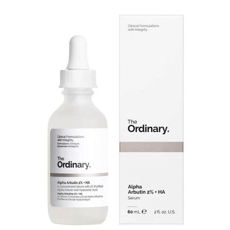 The Ordinary Alpha Arbutin 2 Ha Concentrated Serum 30ml Simply Glow