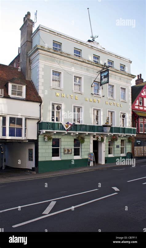 White Hart Hotel In Lewes Stock Photo Alamy