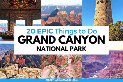 20 Epic Things To Do At The Grand Canyon Helpful Guide