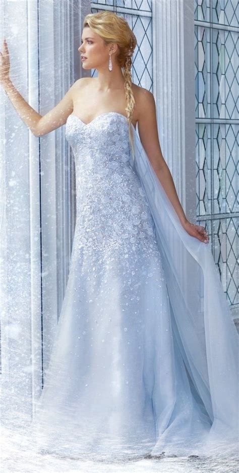 Elsas Wedding Dress From Alfred Angelo Frozen Wedding Dress Rapunzel Wedding Dress Disney