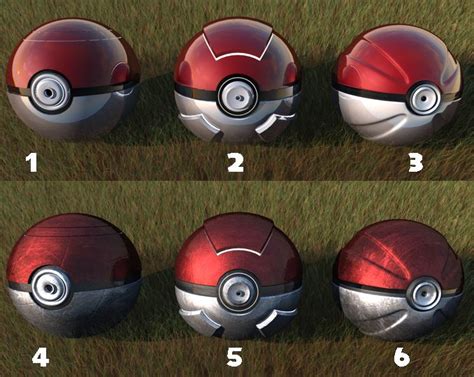 Pokeballs With Different Textures By Finnakira On Deviantart Pokemon