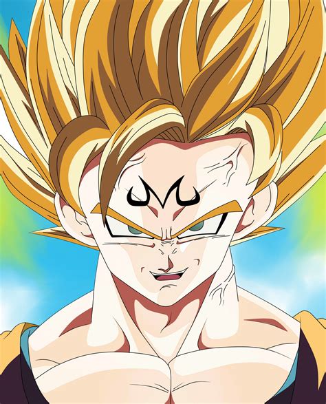 Majin Goku By Prince Edami Personagens De Anime Desenhos Dragonball