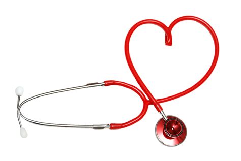 Stethoscope Heart Physician Nursing Clip Art Heart Png Download