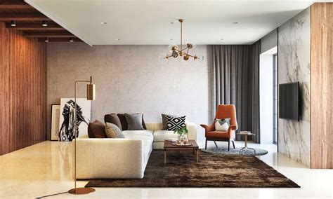 Living room decor ideas and interior design inspiration. Modern Chic Living Room Interior Design