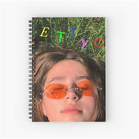 Clairo Pretty Girl Album Cover Spiral Notebook For Sale By