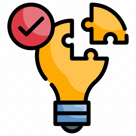 Creativity Innovation Invention Lightbulb Solution Icon