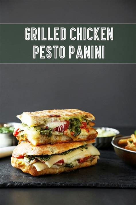 Grilled Chicken Pesto Panini The Candid Appetite Chicken Pesto Panini