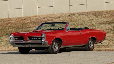 1966 Pontiac Gto Convertible At Houston 2023 As S99 Mecum Auctions
