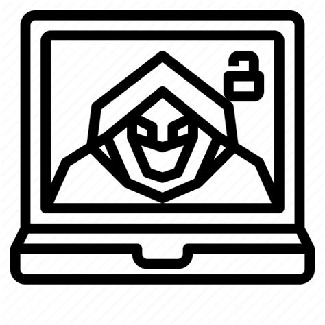 Crime Criminal Hacker Security Thief Icon