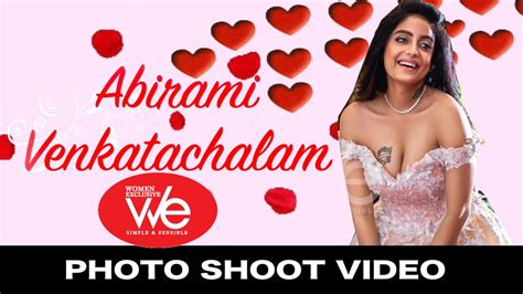 Abhirami Venkatachalam Exclusive Cover Photoshoot Bigg Boss Tamil Nerkonda Parvai We