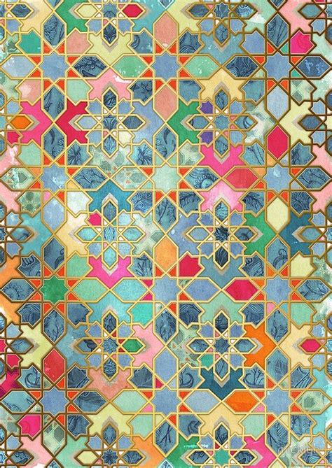 Moroccan Mosaic Islamic Patterns Tile Patterns Textures Patterns