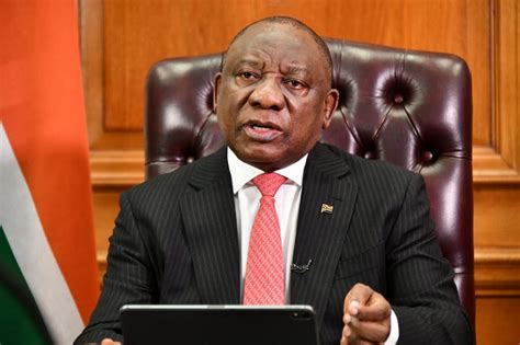 President cyril ramaphosa will address the nation at 8.30pm on wednesday. President Cyril Ramaphosa pledges to go for Covid-19 fund ...