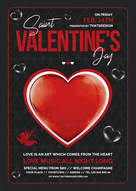 Free Valentines Day Flyer Templates