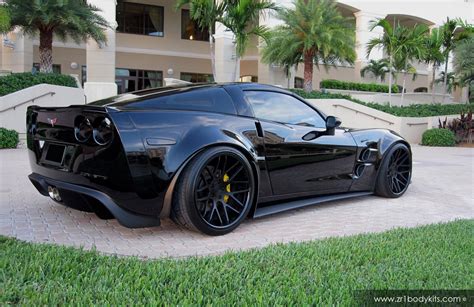 Cool Chevrolet Corvette With Extreme Car Body Kit The Worlds Most