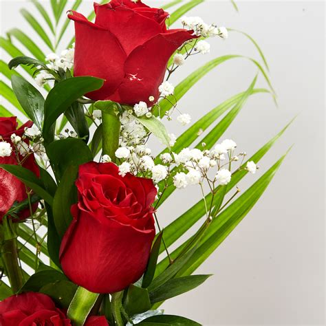 Online 5 Beautiful Red Rose Arrangement T Delivery In Singapore