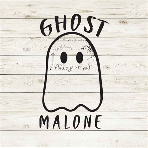 Ghost Malone Png Ghost Malone Svg Halloween Png Halloween - Etsy