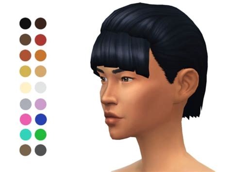 Sims 4 Get Famous Hair With Bangs Indigoopl