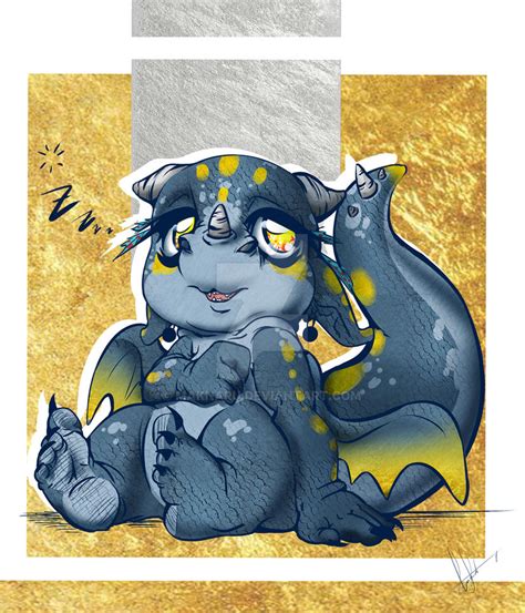 Adoptable Cute Little Dragon By Maknaru On Deviantart