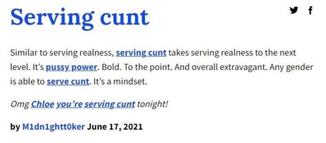 What Does Serving Cunt Mean The Meme Explained