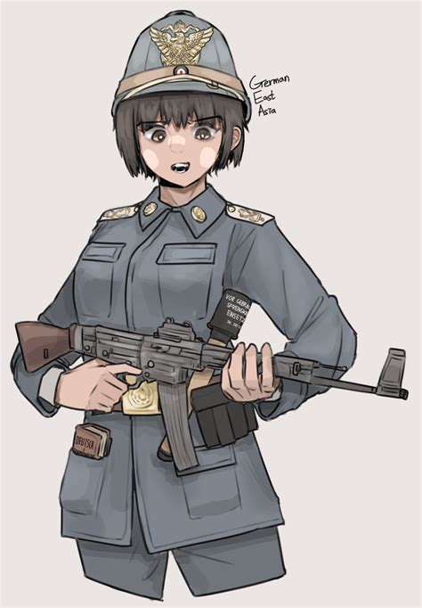 Ive Drawn Some W E E B German East Asian Soldier