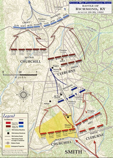 Civil War Battle Maps The Battle Of Richmond Civil War Pinterest