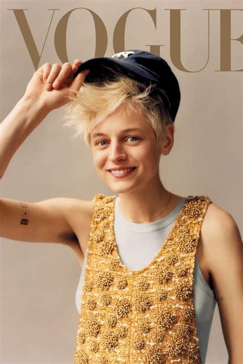Emma Corrin In Vogue Magazine August 2022 Hawtcelebs