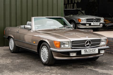 Effective in reducing exhaust emissions, this environmentally friendly technology came with all sl models in the r 107 series. 1987 Mercedes-Benz R107 300SL Impala Brown #2121 For Sale ...