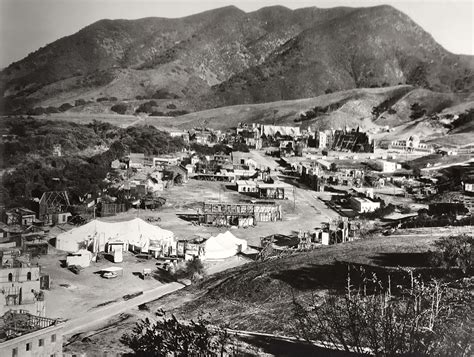 Universal Studios Backlot Universal City California Circa 1919
