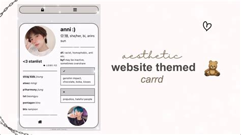 Making A Website Themed Carrd Youtube